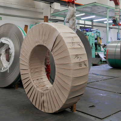 AISI 201 Precision Stainless Steel Strip 0.5mm 0.7mm Cold Rolled Tape